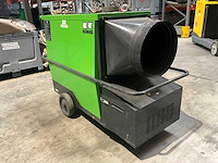 Remko clk 70 indirecte diesel heater en dieseltank