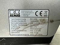 Remko em2000 elektrische bijverwarming - afbeelding 2 van  2