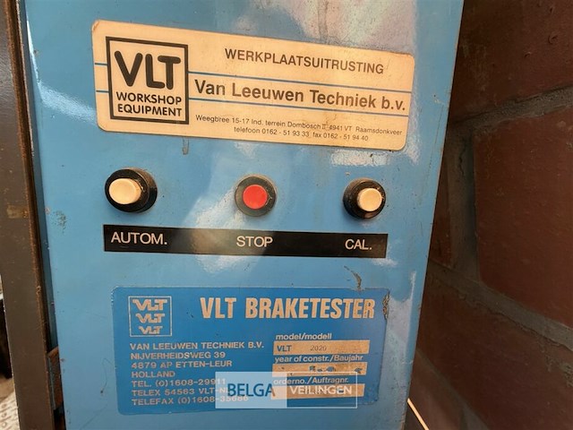 Remmen testbank vlt - afbeelding 2 van  11
