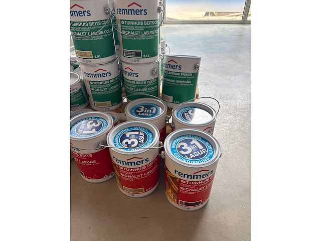 Remmers diverse beits en hk-lazuur voor tuinhuis (64x) - afbeelding 4 van  7