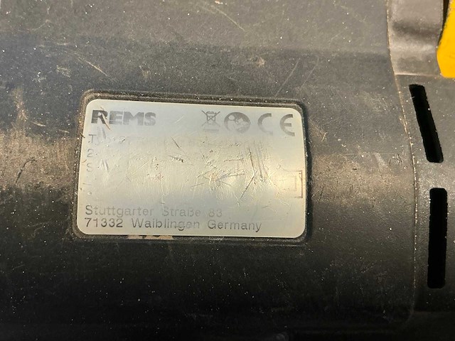 Rems 577000 power-press acc persmachine - afbeelding 8 van  13