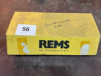 Rems 844 elektrische pijpsnijder - afbeelding 4 van  4