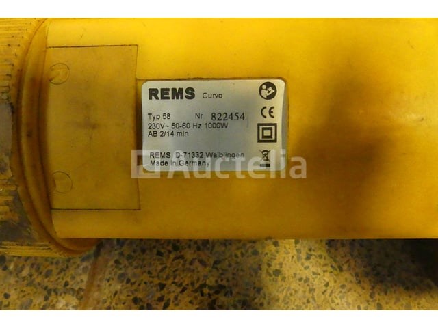 Rems curvo profielbuigmachine - afbeelding 7 van  10