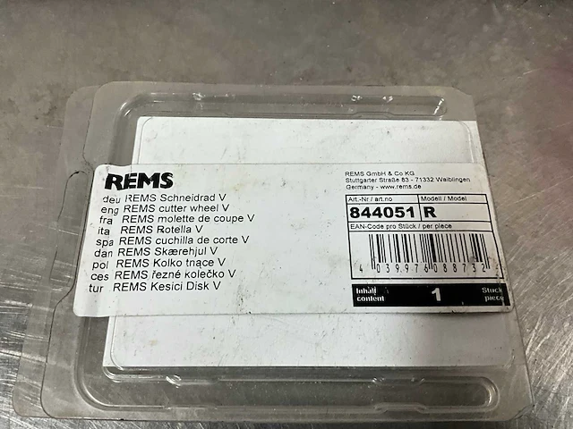 Rems nano pijpsnijder - afbeelding 4 van  6