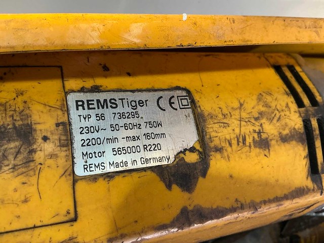 Rems tiger 56 reciprozaag - afbeelding 4 van  4