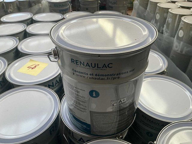 Renaulac carat mat geel 4000ml binnen verf (48x) - afbeelding 3 van  5