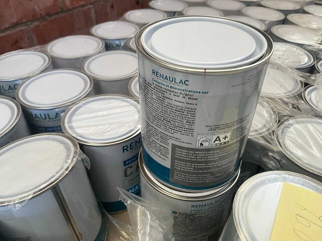 Renaulac carat mat rood 1000ml binnen verf (292x) - afbeelding 3 van  4