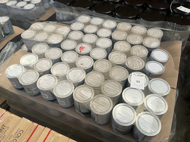 Renaulac carat satin geel 1000ml binnen verf (176x) - afbeelding 4 van  4