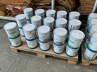 Renaulac carat satin geel 4000ml binnen verf (30x) - afbeelding 4 van  4