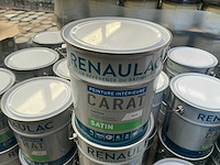 Renaulac carat satin geel 4000ml binnen verf (30x) - afbeelding 2 van  3