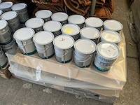 Renaulac carat satin geel 4000ml binnen verf (30x) - afbeelding 4 van  4