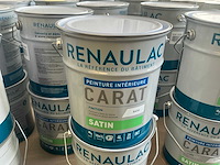 Renaulac carat satin geel 4000ml binnen verf (30x) - afbeelding 1 van  4