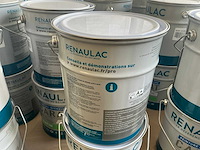 Renaulac carat satin geel 4000ml binnen verf (30x) - afbeelding 3 van  4