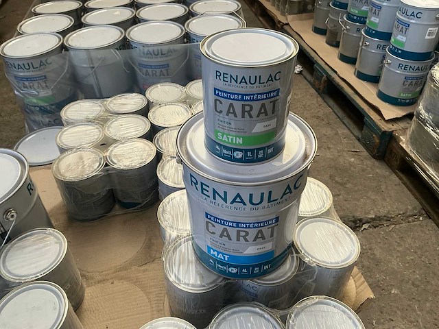 Renaulac carat satin / mat binnen verf (62x) - afbeelding 1 van  4