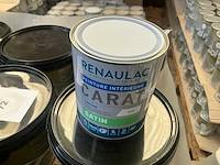 Renaulac carat satin rood 1000ml buiten verf (140x) - afbeelding 1 van  4