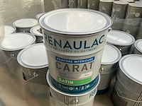Renaulac carat satin rood 4000ml binnen verf (30x) - afbeelding 1 van  4