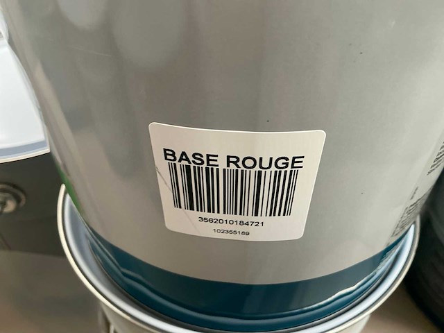 Renaulac carat satin rood 4000ml binnen verf (30x) - afbeelding 2 van  4