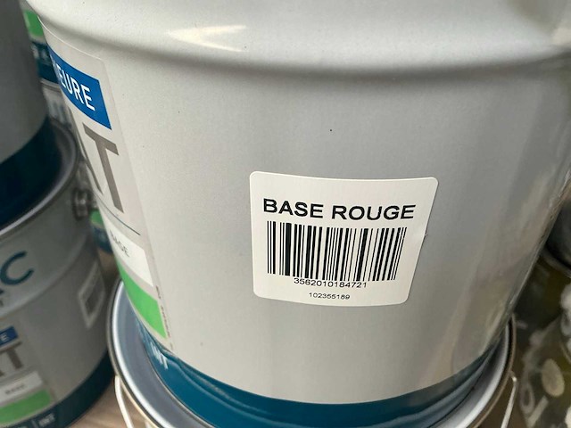 Renaulac carat satin rood 4000ml binnen verf (30x) - afbeelding 2 van  4