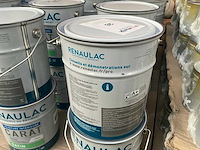 Renaulac carat satin rood 4000ml binnen verf (30x) - afbeelding 3 van  4