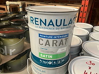 Renaulac carat satin rood 4000ml binnen verf (30x) - afbeelding 1 van  3