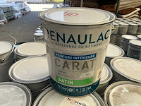 Renaulac carat satin rood 4000ml binnen verf (40x) - afbeelding 1 van  4