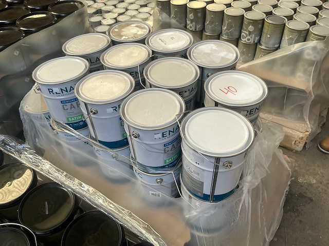 Renaulac carat satin rood 4000ml binnen verf (40x) - afbeelding 4 van  4