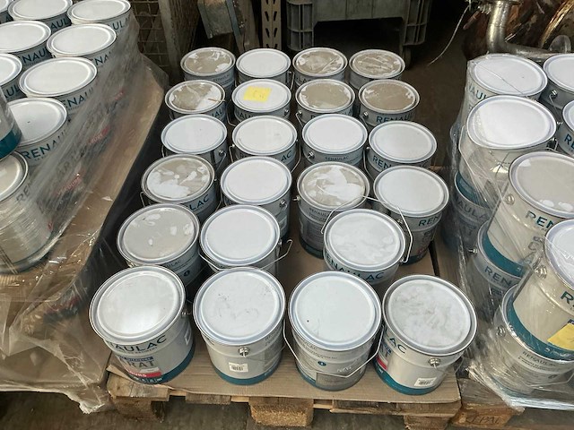 Renaulac carat velours 4000ml geel binnenverf (23x) - afbeelding 4 van  4