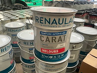 Renaulac carat velours geel 4000ml binnen verf (30x) - afbeelding 1 van  4