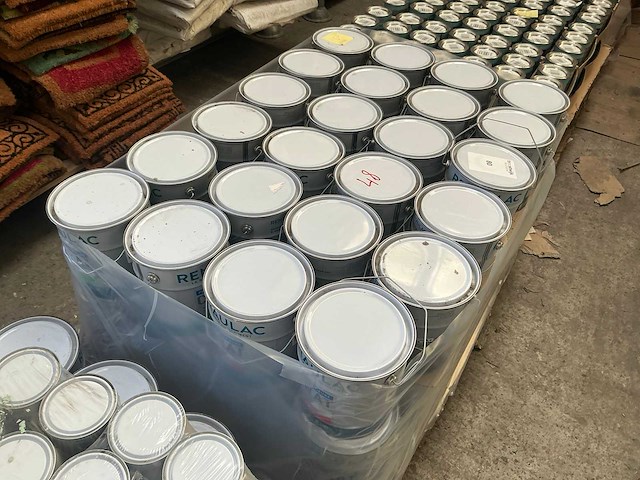 Renaulac carat velours rood 4000ml binnen verf (48x) - afbeelding 4 van  4