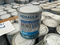 Renaulac renolux rood mat 1000ml binnen verf (189x) - afbeelding 1 van  3