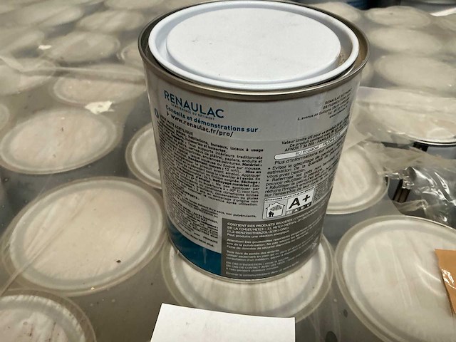 Renaulac renolux rood mat 1000ml binnen verf (66x) - afbeelding 3 van  4