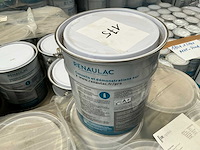 Renaulac renolux rood mat 4000ml binnen verf (45x) - afbeelding 3 van  4
