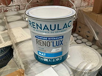 Renaulac renolux rood mat 4000ml binnen verf (96x) - afbeelding 1 van  4