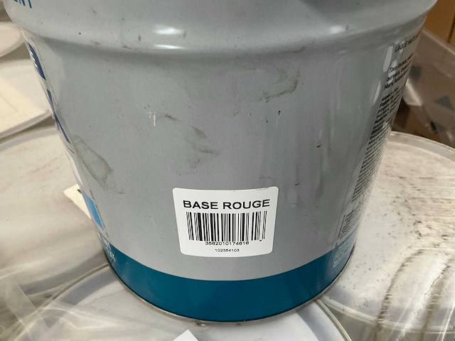 Renaulac renolux rood mat 4000ml binnen verf (96x) - afbeelding 2 van  4