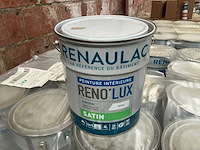 Renaulac renolux rood satin 4000ml binnen verf (94x) - afbeelding 1 van  4