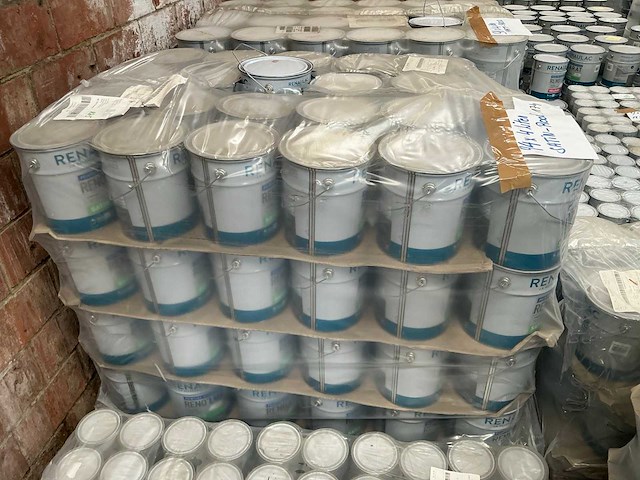 Renaulac renolux rood satin 4000ml binnen verf (94x) - afbeelding 4 van  4