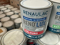 Renaulac renolux satin rood 1000ml / velours rood 1000ml binnen verf (138x) - afbeelding 2 van  4