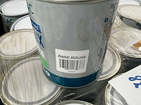 Renaulac renolux satin rood 1000ml / velours rood 4000ml binnen verf (91x) - afbeelding 3 van  5