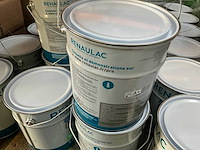 Renaulac satin binnenverf (rood) (30x) - afbeelding 2 van  4