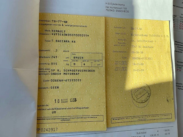 Renault - 1988 - 5 - 5 - personenauto - afbeelding 16 van  25