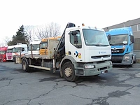 Renault - 2004 - 270dci lander plateau + kraan - vrachtwagen - afbeelding 5 van  28