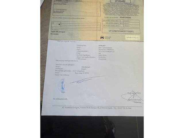 Renault - 2011 - twingo - personenauto - afbeelding 24 van  34