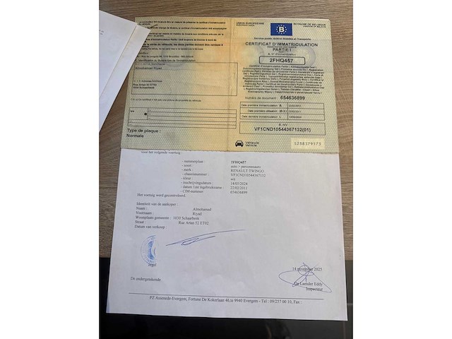 Renault - 2011 - twingo - personenauto - afbeelding 26 van  34