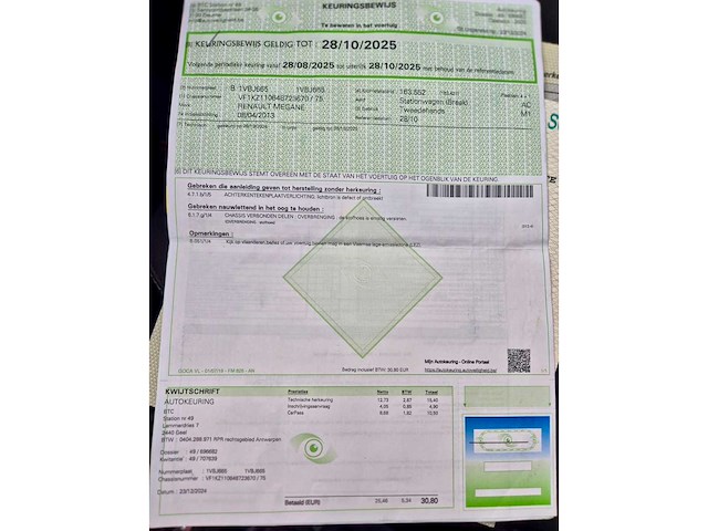 Renault - 2013 - megane - afbeelding 4 van  21