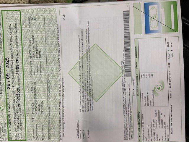 Renault - kangoo - w - car - 2020 - afbeelding 15 van  24