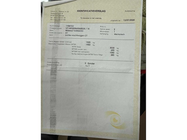 Renault - kangoo - w - car - 2020 - afbeelding 16 van  24