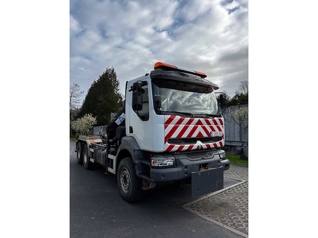 Renault - kerax - truck - 2006 - 6x4 - hmf crane - afbeelding 12 van  41
