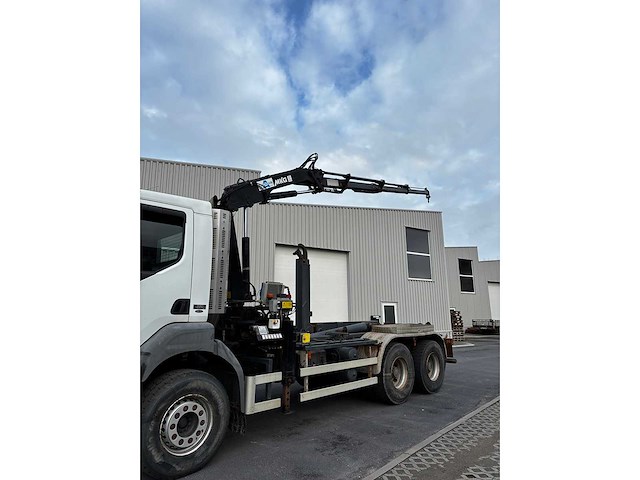 Renault - kerax - truck - 2006 - 6x4 - hmf crane - afbeelding 12 van  27