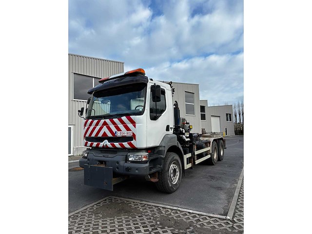Renault - kerax - truck - 2006 - 6x4 - hmf crane - afbeelding 1 van  21