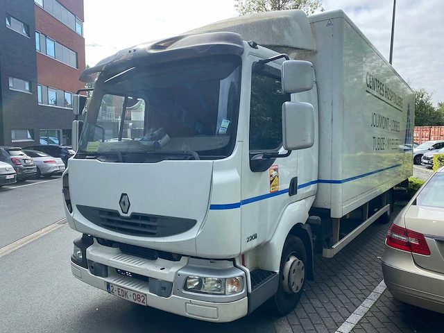 Renault - midlum 220 - 44age5-5 - renault midlum 220 bakkentruck met achterlift - afbeelding 4 van  10